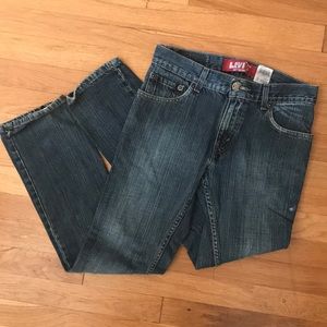 Levi 511 Red Tab Skinny Jeans size 14
